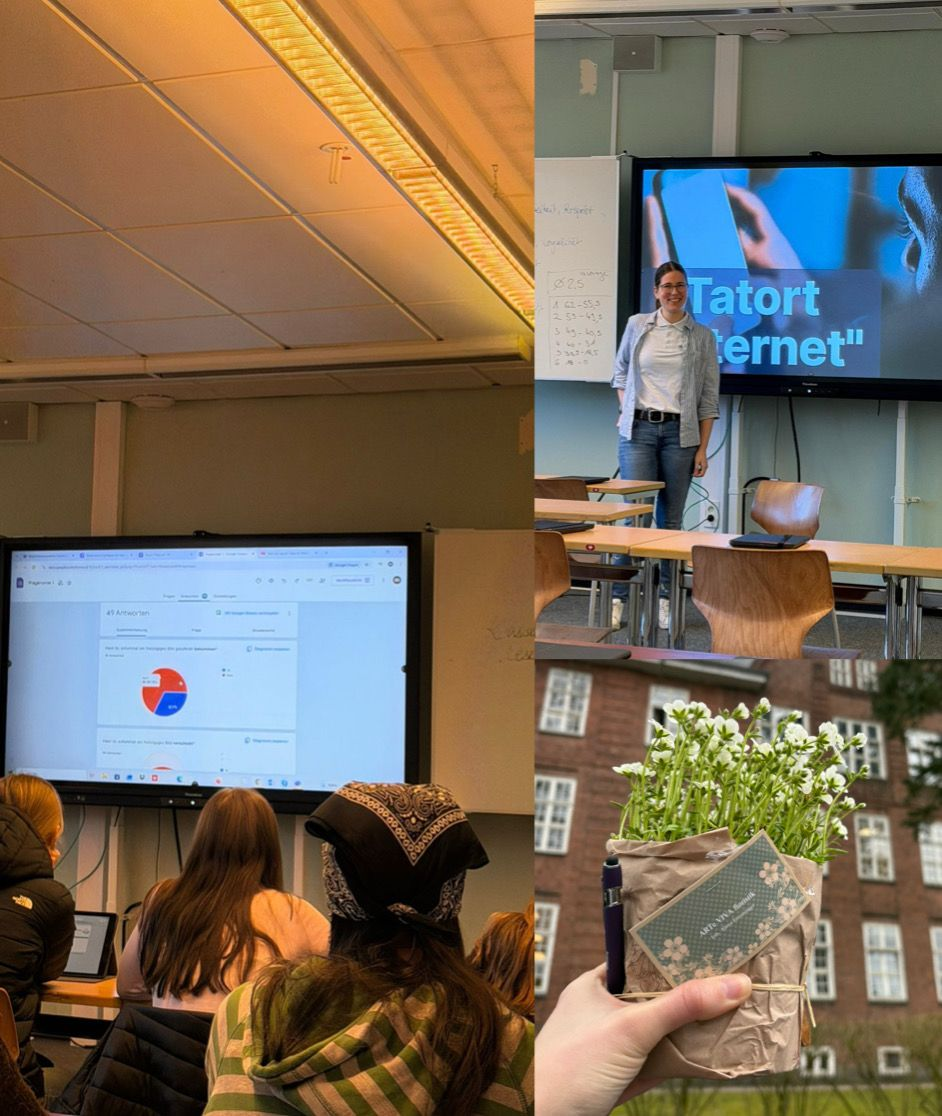 Live-Quiz und Workshop-Impressionen aus echten Klassen